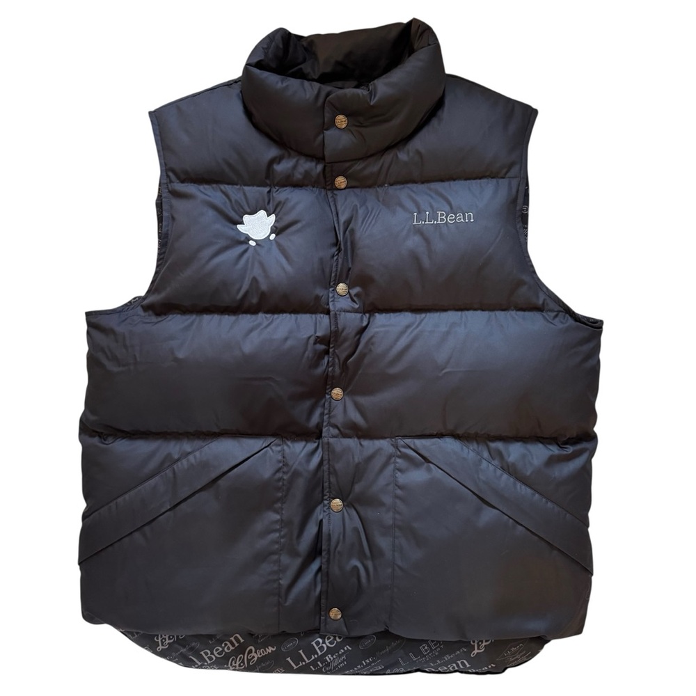 LL Bean Trail Model Down Vest Unisex Womens XL Mens Large Packable Insulated